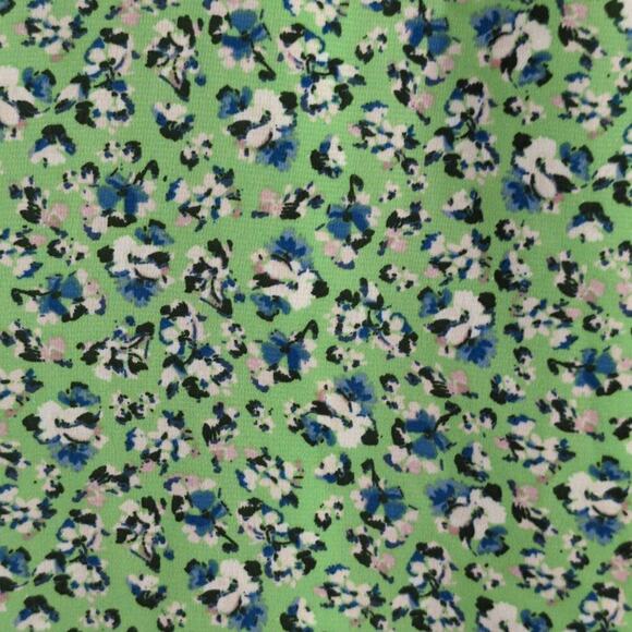 NWT VINCE CAMUTO Green Floral Sleeveless Polyester Chiffon Blouse Size M - Picture 2 of 9